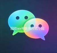 回收wx号联系方式（回收wx号联系方式是什么）